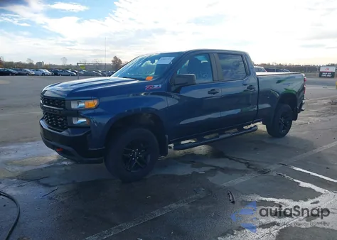 2019 Chevrolet Silverado 1500 Custom Trail Boss z USA, uszkodzony, nr VIN 1GCPYCEF8KZ281114